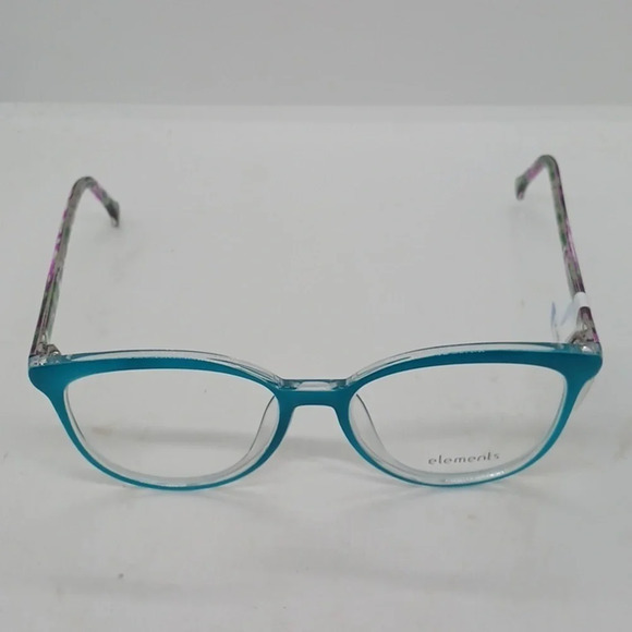 NWT RX-ABLE ELEMENTS EYEGLASS FRAMES VC-W22 TEAL